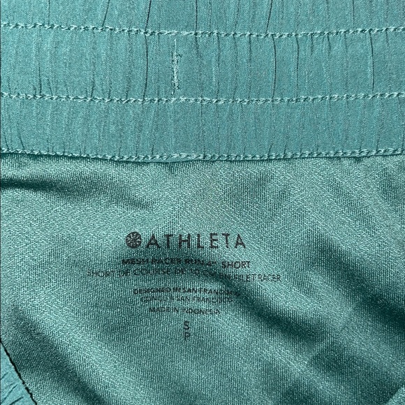 Athleta Mesh Racer 4” Short - Picture 4 of 7